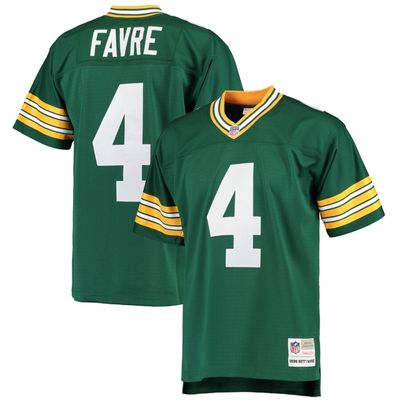 Green Bay Packers Brett Favre Mitchell & Ness 1996 Replica Retired Player Jersey