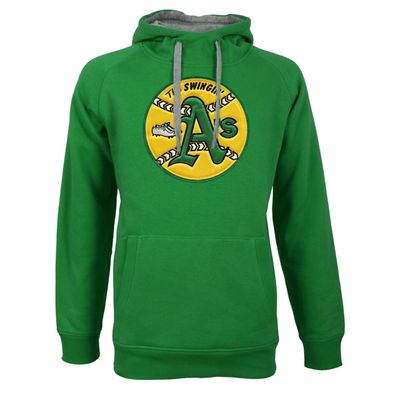 Oakland A's Antigua Victory Men's Hood