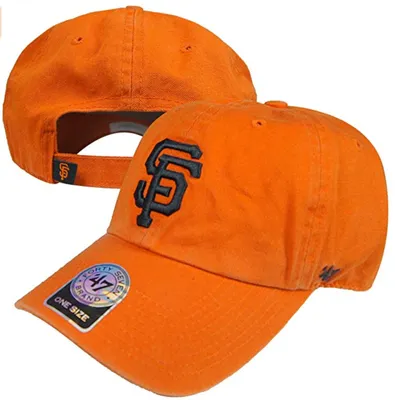 47 Men's San Francisco Giants Clean Up Adjustable Hat - White - Each