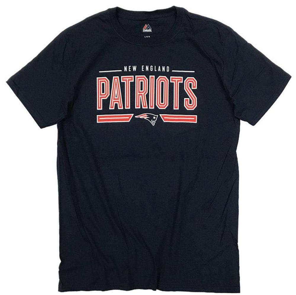 New England Patriots Men's Majestic On To The Win T-Shirt