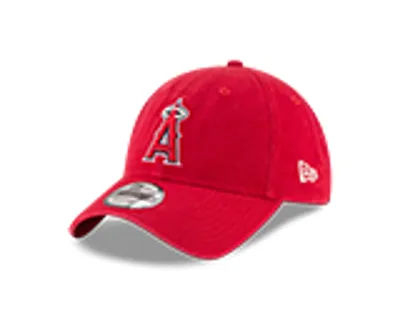 Lids Los Angeles Angels New Era Golfer Adjustable Hat - Khaki