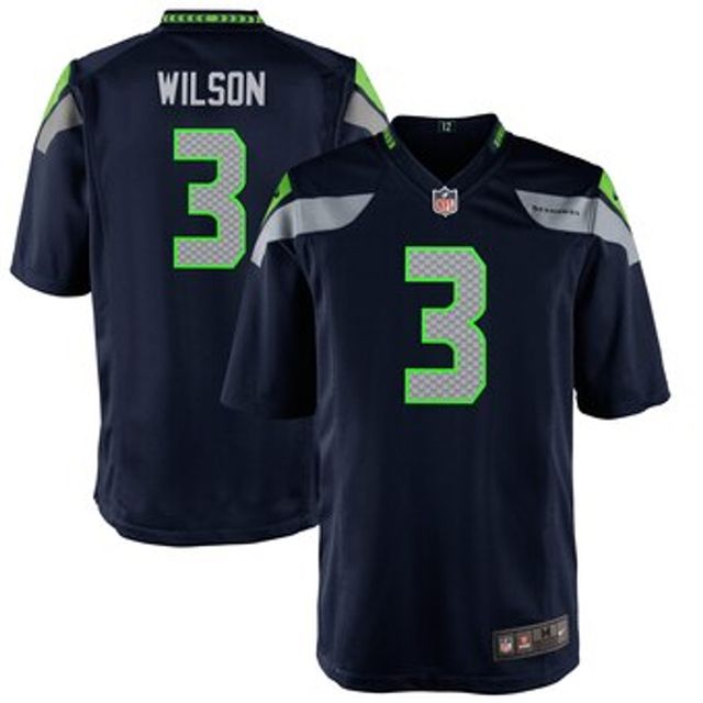 Nike 12S Seattle Seahawks Preschool College Navy Game Jersey