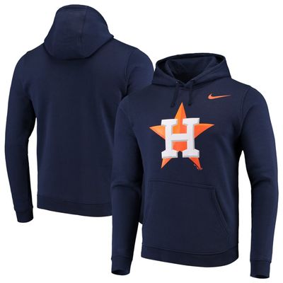 Men's Houston Astros Nike Navy Team Logo Club Pullover Hoodie