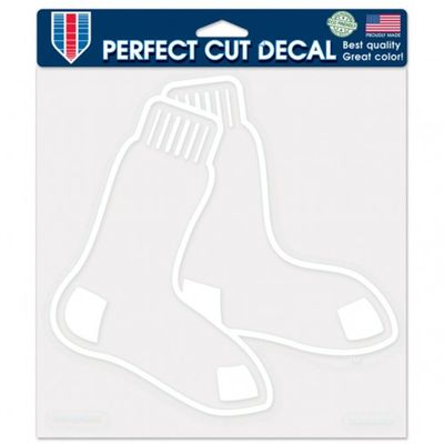 Boston Red Sox Perfect Cut Decal 8" X 8"