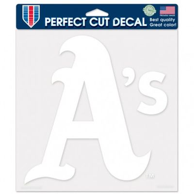 Oakland A's Perfect Cut Decal 8"x8"