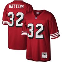 Men's Mitchell & Ness Ricky Watters White San Francisco 49ers Legacy Replica Jersey