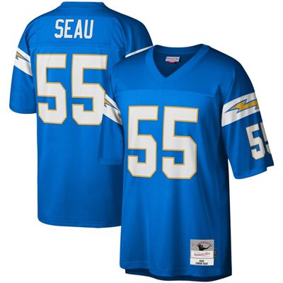 Men's Junior Seau San Diego Chargers Light Blue Mitchell & Ness Legacy Jersey