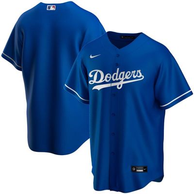 Men's Nike Gray Los Angeles Dodgers Alternate Replica Team Jersey