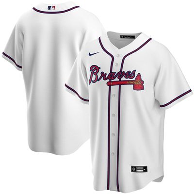 Men's Atlanta Braves White  Nike Team Jersey