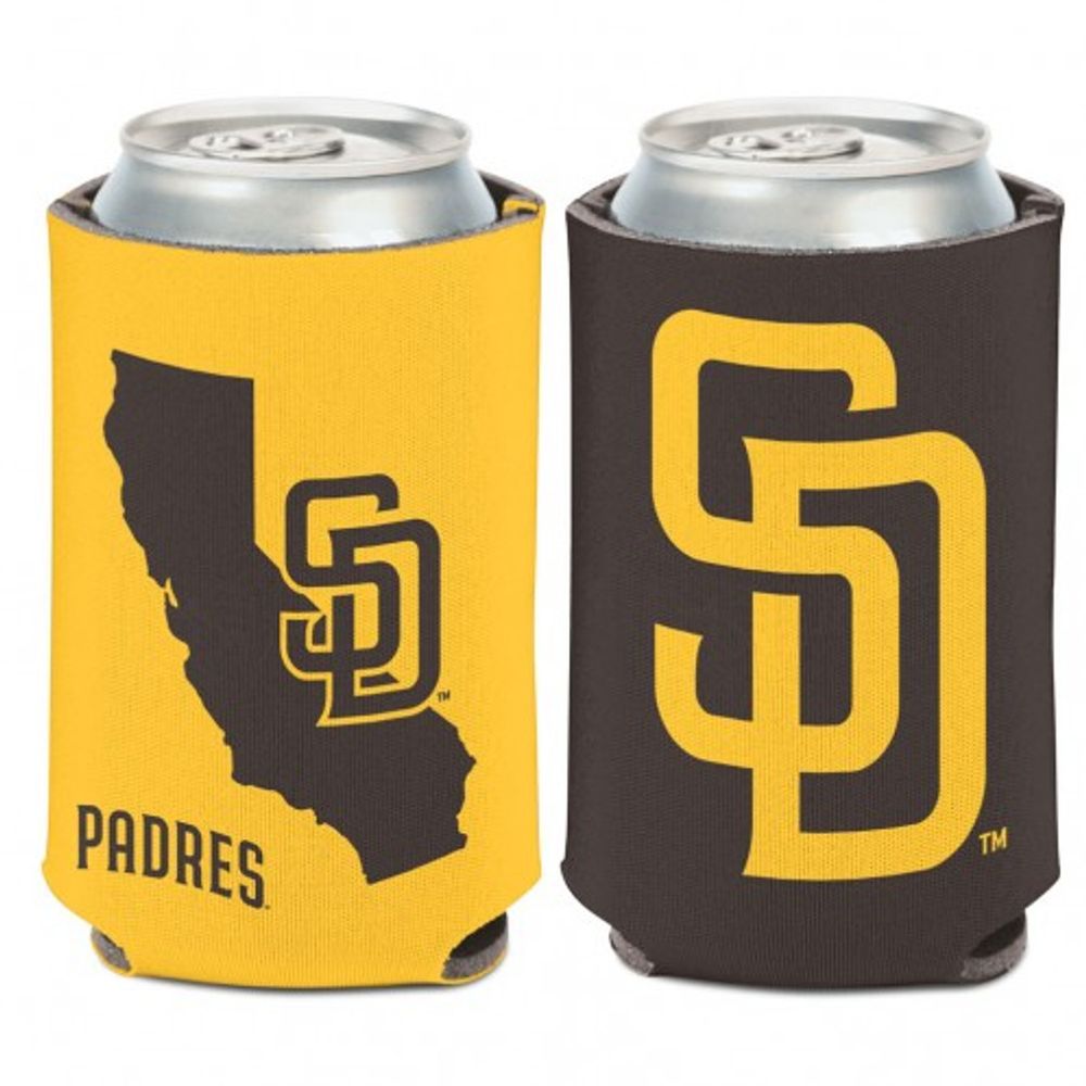 SAN DIEGO PADRES STATE SHAPE 12 OZ. CAN COOLER