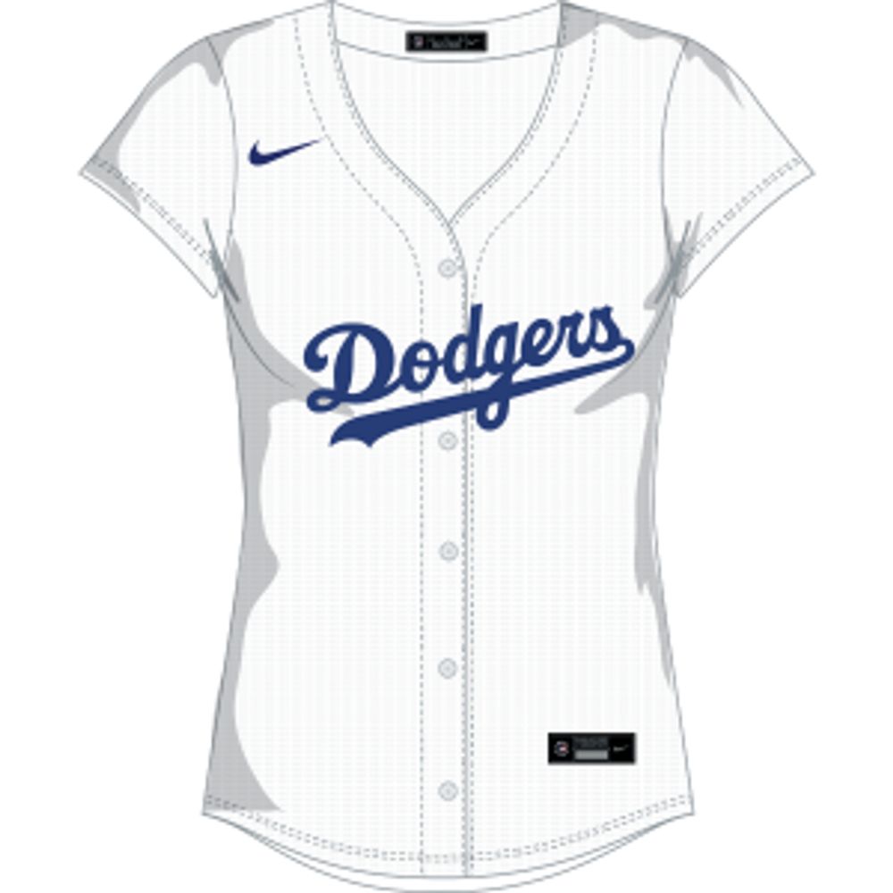 Sports Fever Los Angeles Dodgers Women's Home Replica Jersey