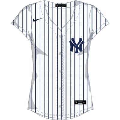 Lids New York Yankees Women's Plus Road Replica Team Jersey - Gray