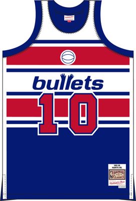 Swingman Jersey Washington Bullets 1996-97 Rod Strickland - Shop