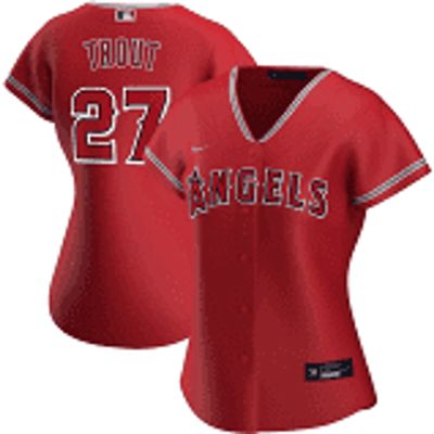 Los Angeles Angels of Anaheim Nike Official Replica Alternate Jersey - Mens