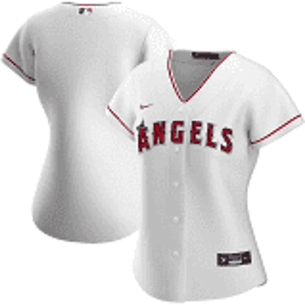 Official Mike Trout Anaheim Angels Cooperstown Throwback Jersey Medium