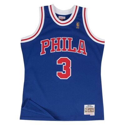 Men's Philadelphia 76ers Starter White Scout Baseball Fashion Jersey