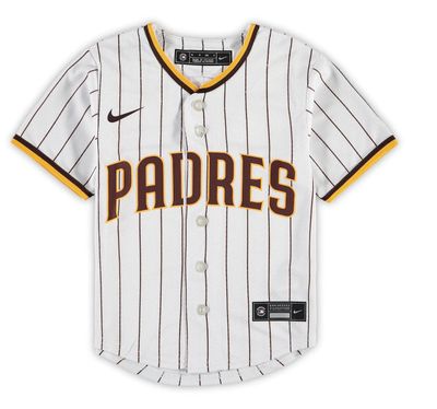 San Diego Padres Fernando Tatís Jr. Nike White/Brown Home 2020 Replica Player Jersey for Preschool