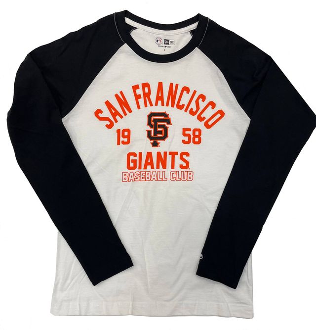 San Francisco Giants Nike AC Breathe Long Sleeve Performance T-Shirt - Black