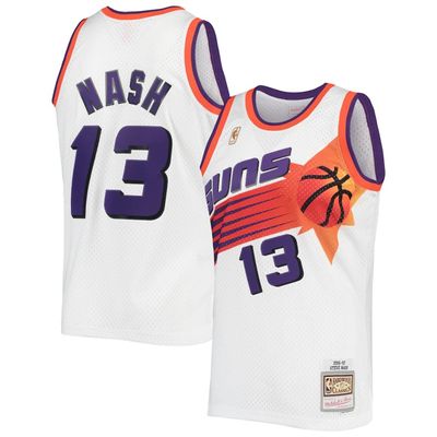 Steve Nash White Phoenix Suns '96 Mitchell & Ness Hardwood Classics Swingman Jersey