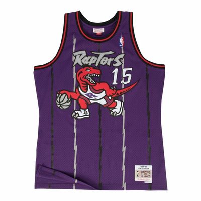 Vince Carter Toronto Raptors Mitchell & Ness Purple 1998-99 Swingman Jersey