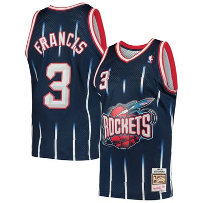 Houston Rockets Steve Francis Mitchell & Ness Navy 1999-00 Hardwood Classics Swingman Jersey