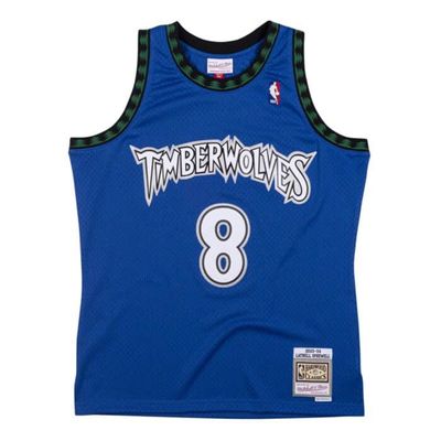 Minnesota Timberwolves Latrell Sprewell Mitchell & Ness 2003-04 Blue Hardwood Classics Swingman Jersey