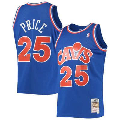 Cleveland Cavaliers Mark Price Mitchell & Ness 1988-89 Blue Hardwood Classics Swingman Jersey