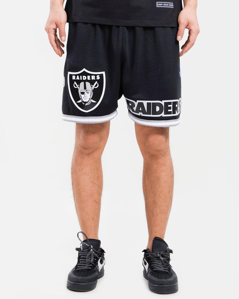 Mitchell & Ness Raiders Big Face Fashion Short - Mens S / Black