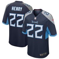 Derrick Henry Tennessee Titans  Home Replica Game Jersey - Navy