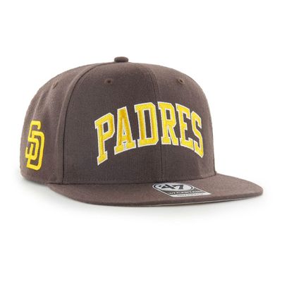 San Diego Padres 47 Brand Cooperstown Franchise Hat - Yellow/Brown