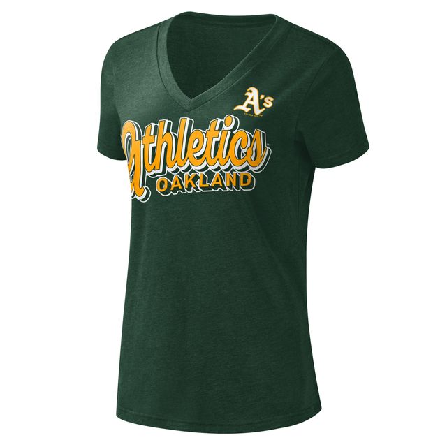 G-III Sports Womens Oakland Athletics Graphic T-Shirt, Ola