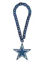 Dallas Cowboys 3D Magnet Logo Navy FanChain Necklace