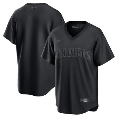 San Diego Padres Black Pitch Fashion Jersey