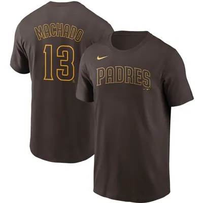 Manny Machado San Diego Padres Majestic Youth Official Cool Base Player  Jersey - Brown