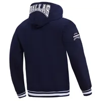 Dallas Cowboys Men's Pro Standard Navy Crest Pullover Hoodie