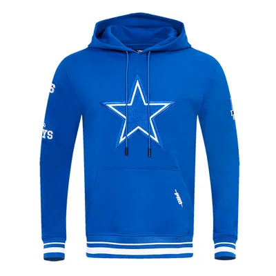 Dallas Cowboys Men's Pro Standard Royal Retro Pullover Hoodie