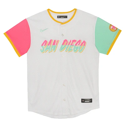 San Diego Padres Preschool White City Connect Nike Jersey