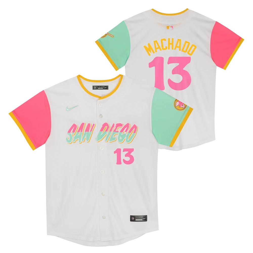 San Diego Padres Preschool White Limited City Connect Machado #13 Nike Jersey