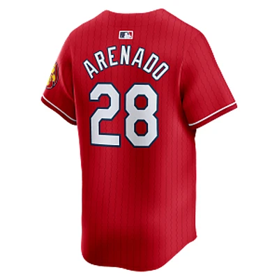 St Louis Cardinals Mens Red Nike City Connect Nolan Arenado #28 Players Jersey