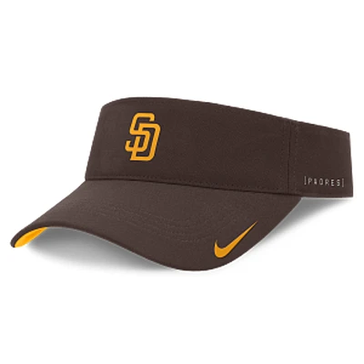 San Diego Padres Brown Nike  DriFit Ace Primetime Visor Size M/L