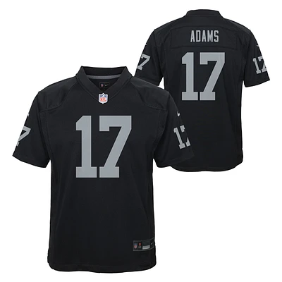 Las Vegas Raiders Youth Black Nike Davante Adams #17 Players Home Jersey