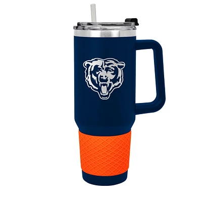 Chicago Bears Blue and Orange 40 oz Colossus Travel Mug with Team Logo by Great American Products