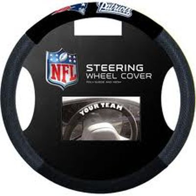 New England Patriots Steering Wheel Cover