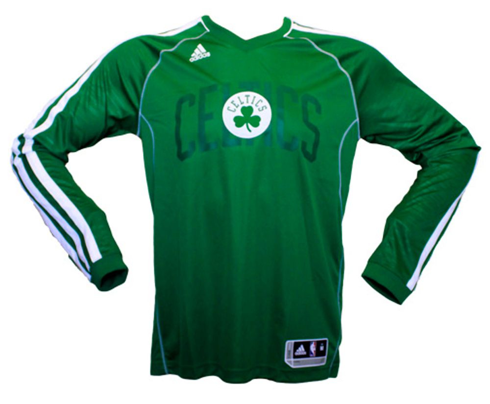 Boston Celtics Long Sleeve Shooting Shirt