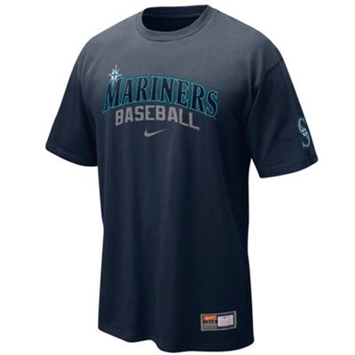 Mitchell & Ness Men's Ichiro Suzuki Navy Seattle Mariners Cooperstown  Collection Mesh Batting Practice Jersey