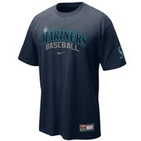 Seattle Mariners Nike Practice T-Shirt Navy