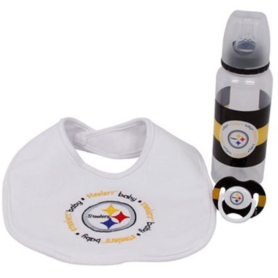 Pittsburgh Steelers 3-Piece Baby Set