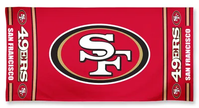 San Francisco 49ers Beach Towel by Wincraft