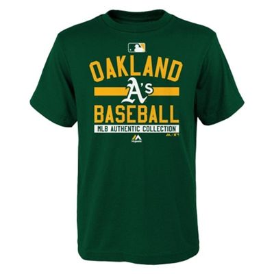 Nike Women's Gold-Tone Oakland Athletics Baseball T-shirt