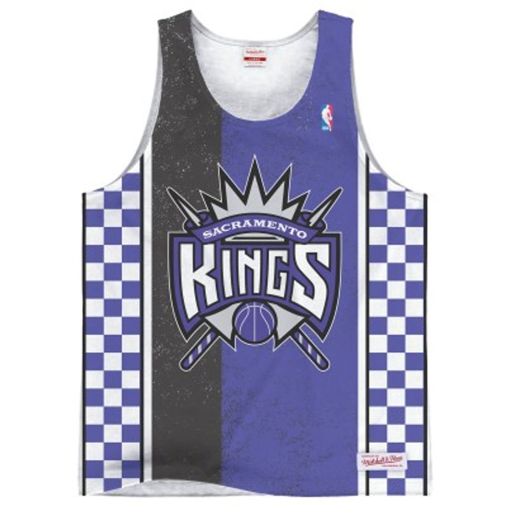 Sacramento Kings Shot Clock Mitchell & Ness Tank Top